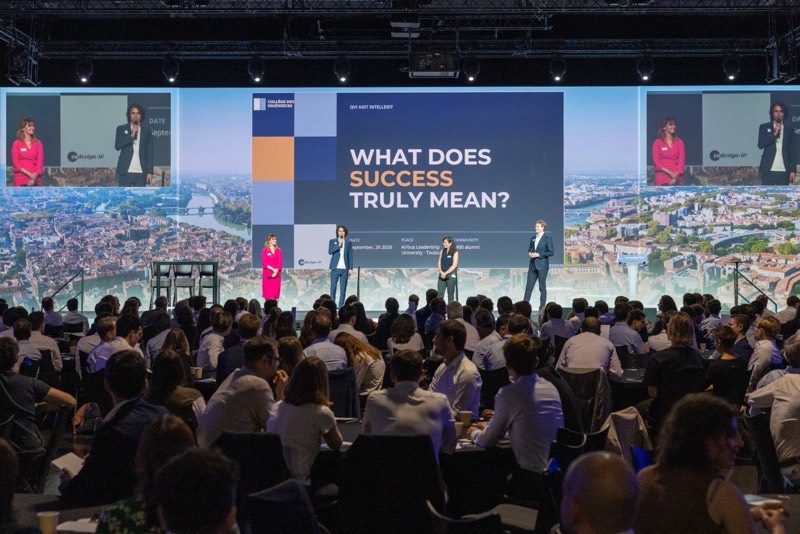 Moderation der Session „What does success truly mean?“ auf der großen Bühne